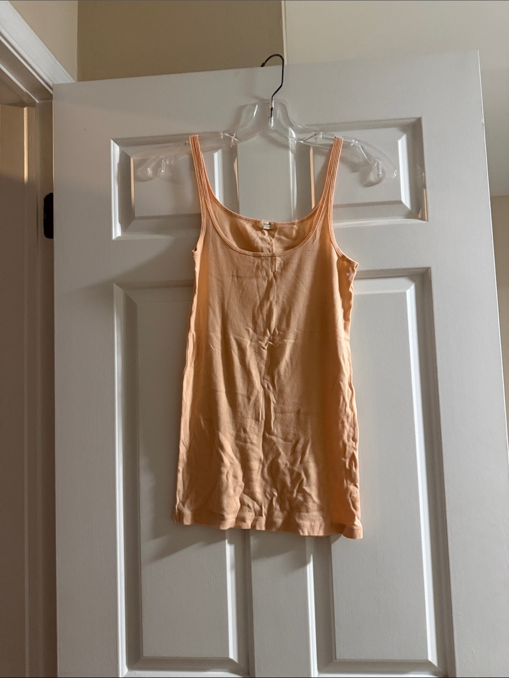 J. Crew Peach Scoop Neck Tank Top